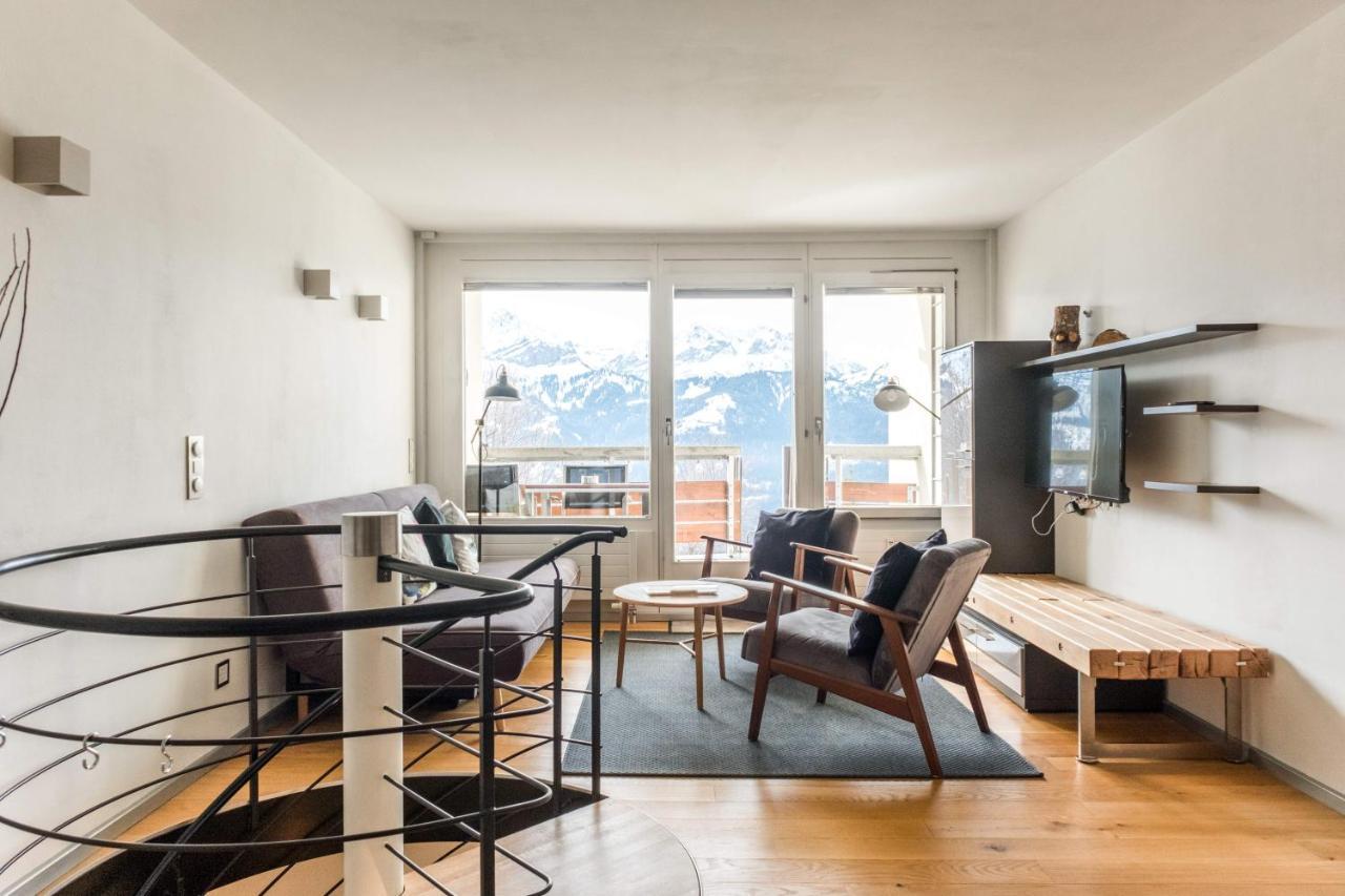 Apartment Alpenrose 2.5 Mit Mitbenutzung Spa & Wellness - Griwa Rent Ag Беатенберґ Екстер'єр фото