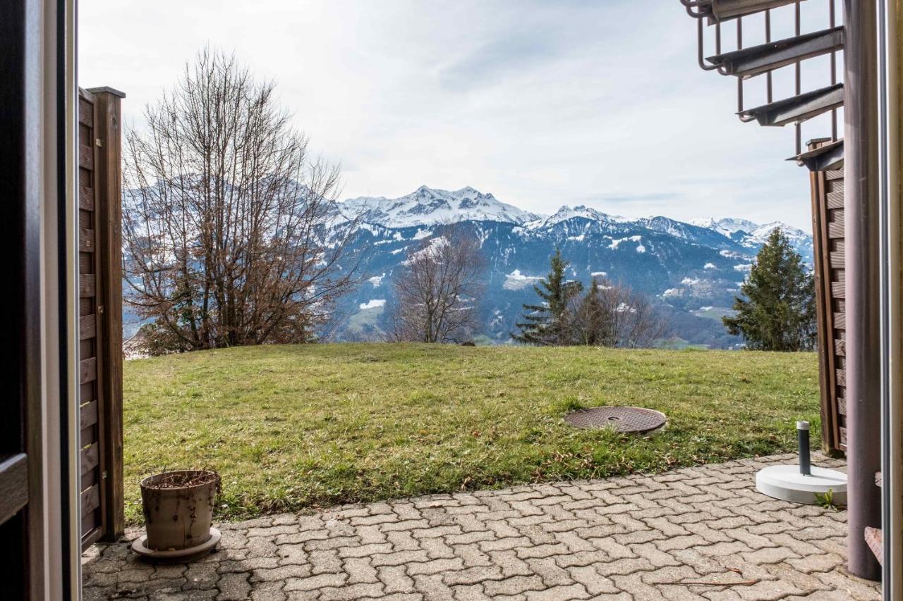 Apartment Alpenrose 2.5 Mit Mitbenutzung Spa & Wellness - Griwa Rent Ag Беатенберґ Екстер'єр фото